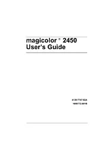 Konica Minolta magicolor 2450 Benutzerhandbuch