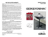 George Foreman Indoor/Outdoor Grill 지침 매뉴얼