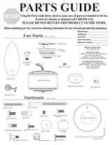 Hunter Fan 28522 Manual Do Utilizador