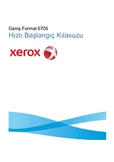Xerox Xerox 6705 Wide Format Solution Betriebsanweisung