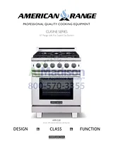 American Range ARR530L Spezifikationenblatt