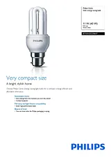 Philips Stick energy saving bulb 8710163229607 8710163229607 Fascicule