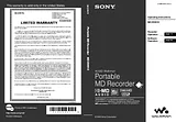 Sony MZ-RH910 Manual