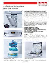 Miele PG8061 Specification Guide