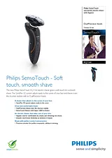 Philips wet and dry electric shaver RQ1160/16 RQ1160/16 Leaflet