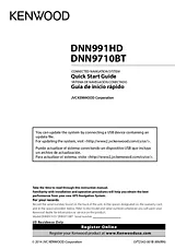 Kenwood DNN991HD Quick Setup Guide