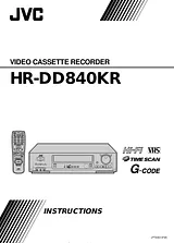 JVC HR-DD840KR Manual De Usuario