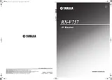 Yamaha RX-V757 Справочник Пользователя