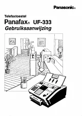 Panasonic UF-333 Instruction Manual