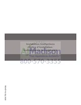 Thermador DWHD640JFM Installation Instruction