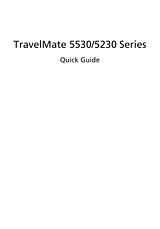Acer travelmate 5530g Quick Setup Guide