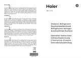 Haier HR-145 Manuel D’Utilisation