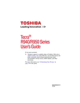 Toshiba R950-S9521 Manual Do Utilizador