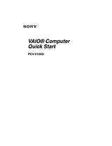 Sony PCV-V100G Manuel D’Utilisation