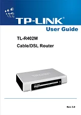 TP-LINK TL-R402M ユーザーズマニュアル