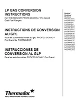 Thermador PRD484NCGU Manuel D'Instructions