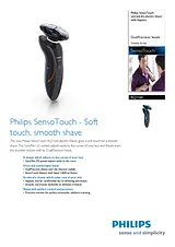 Philips wet and dry electric shaver RQ1160/16 RQ1160/16 Folheto