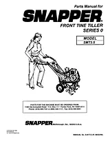Snapper SMT3.5 Benutzerhandbuch