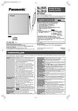 Panasonic SL-J910 Manuale Utente
