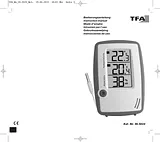 TFA 30.5024 Digital Thermometer/ Hygrometer 30-5024 データシート