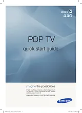 Samsung pl-42a440 Guide D’Installation Rapide