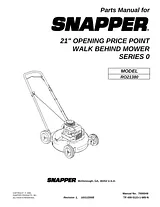 Snapper RO21380 Manual Do Utilizador