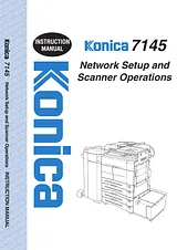 Konica Minolta 7145 network scanner 用户手册