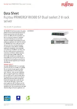 Fujitsu RX300 S7 VFY:R3007SX080DE Hoja De Datos