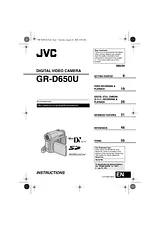 JVC GR-D650U 사용자 설명서