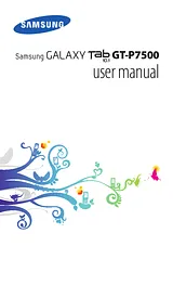 Samsung GT-P7500 User Manual