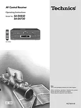 Panasonic sa-dx850 ユーザーズマニュアル