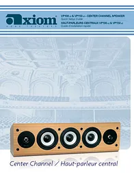 Axiom Audio VP150V2 User Manual