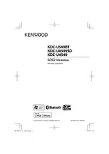 Kenwood KDC-U4549SD Manual Do Utilizador