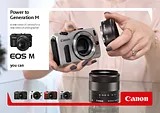 Canon EOS M + EF-M 18-55mm 6610B033 Manual Do Utilizador