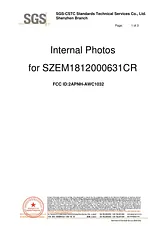 SHENZHEN LANNENGSHITONG ELECTRONICS CO. LTD AWC1032 Internal Photos