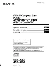 Sony CDX-L490B Manual De Usuario
