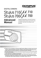 Olympus µ 
                    700 / 710 Manuale Utente