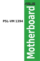 ASUS P5L-VM 1394 Справочник Пользователя