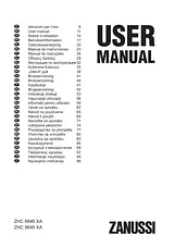 Zanussi ZHC6846XA User Manual