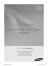 Samsung 2011 Blu-ray Home Theater User Manual