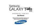 Samsung Galaxy Tab 8.9 Manuel D’Utilisation