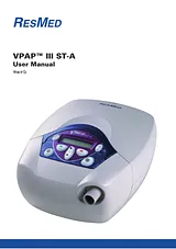 ResMed VPAP III ST-A Manuel D’Utilisation