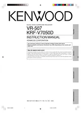 Kenwood VR-507 Manuale Utente