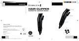 Remington Hair clipper Black ユーザーズマニュアル