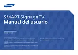 Samsung 48" SMART Signage TV para pequeñas y medianas empresas 사용자 설명서