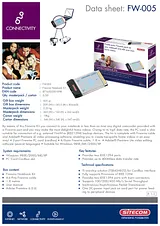 Sitecom Firewire Notebook Kit PC Card 2 Port w/cable & Adobe Premiere LE FW-005 Dépliant