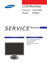 Samsung 205BW Manuale Utente