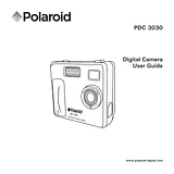 Polaroid PDC 3030 Betriebsanweisung