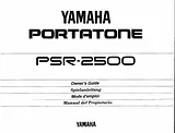 Yamaha PSR-2500 사용자 설명서