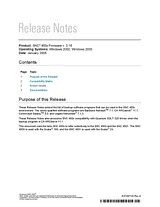 Quantum snc 4500 Release Note